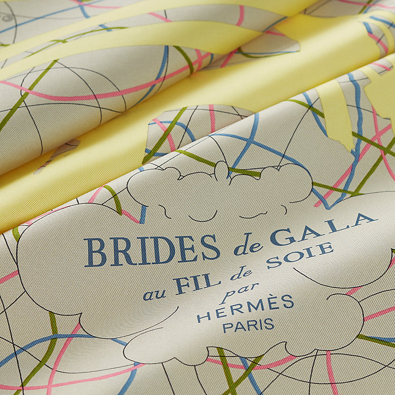 Brides de Gala au Fil de Soie scarf 90 | Hermès USA
